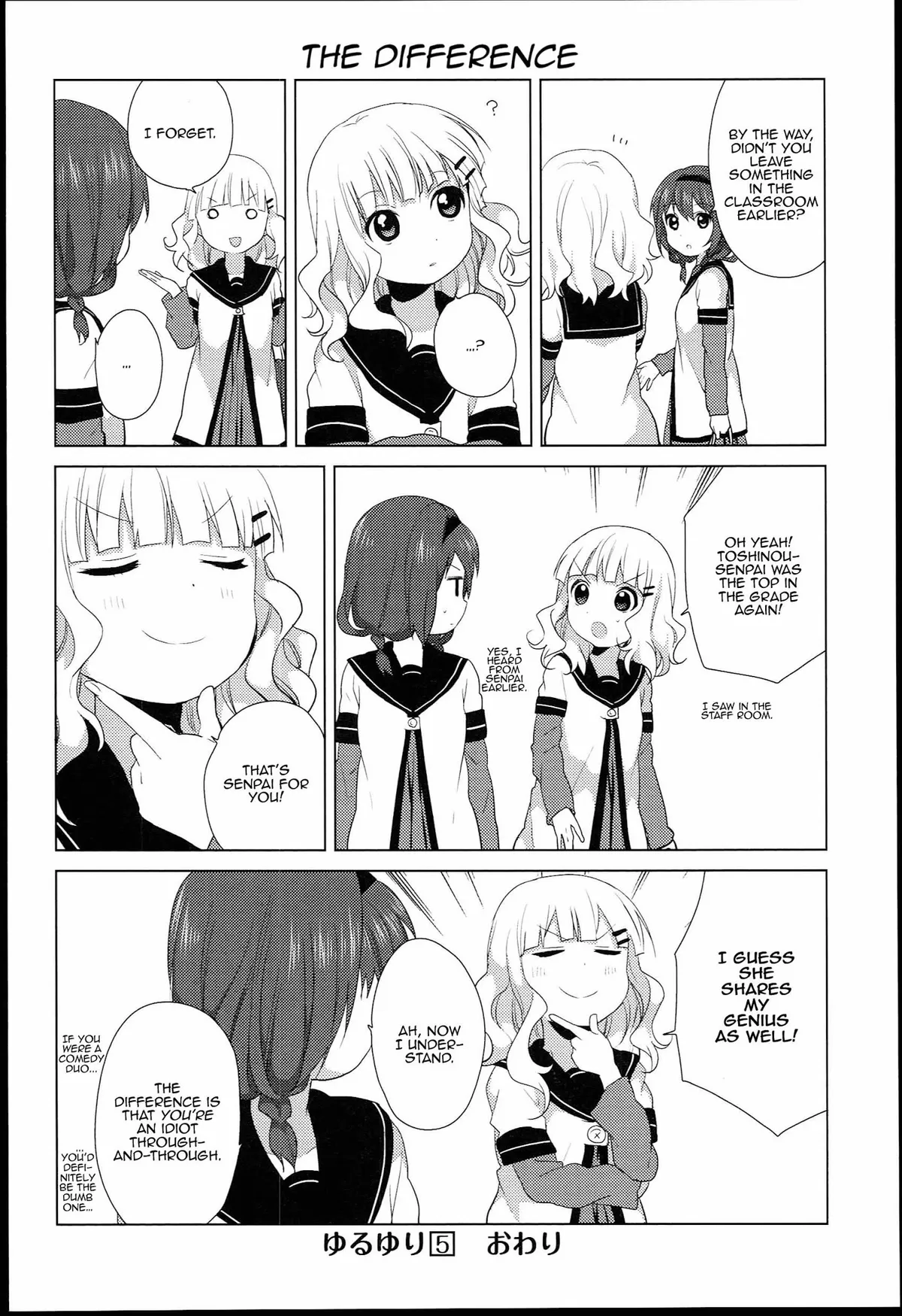 Read Yuru Yuri chapter 51.02 image 11 on Lezhin