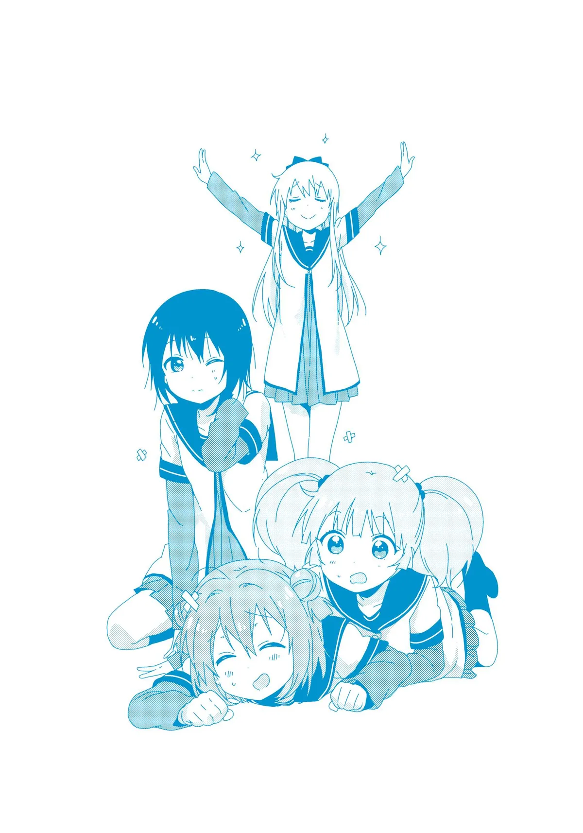 Read Yuru Yuri chapter 51.025 image 1 on Lezhin
