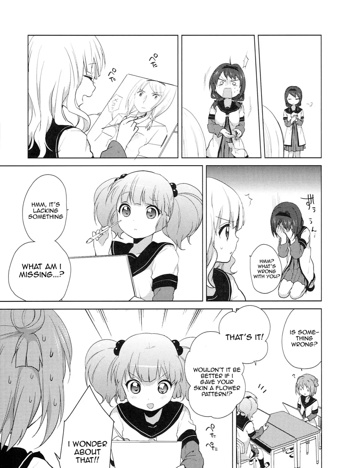 Read Yuru Yuri chapter 51.1 image 12 on Lezhin