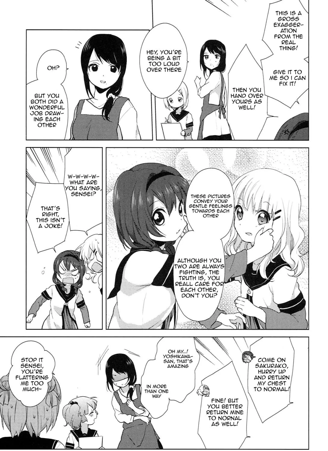 Read Yuru Yuri chapter 51.1 image 8 on Lezhin