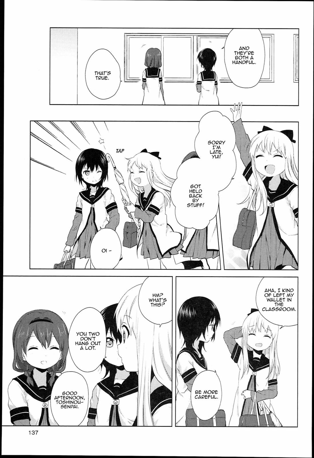 Read Yuru Yuri chapter 51.3 image 7 on Lezhin