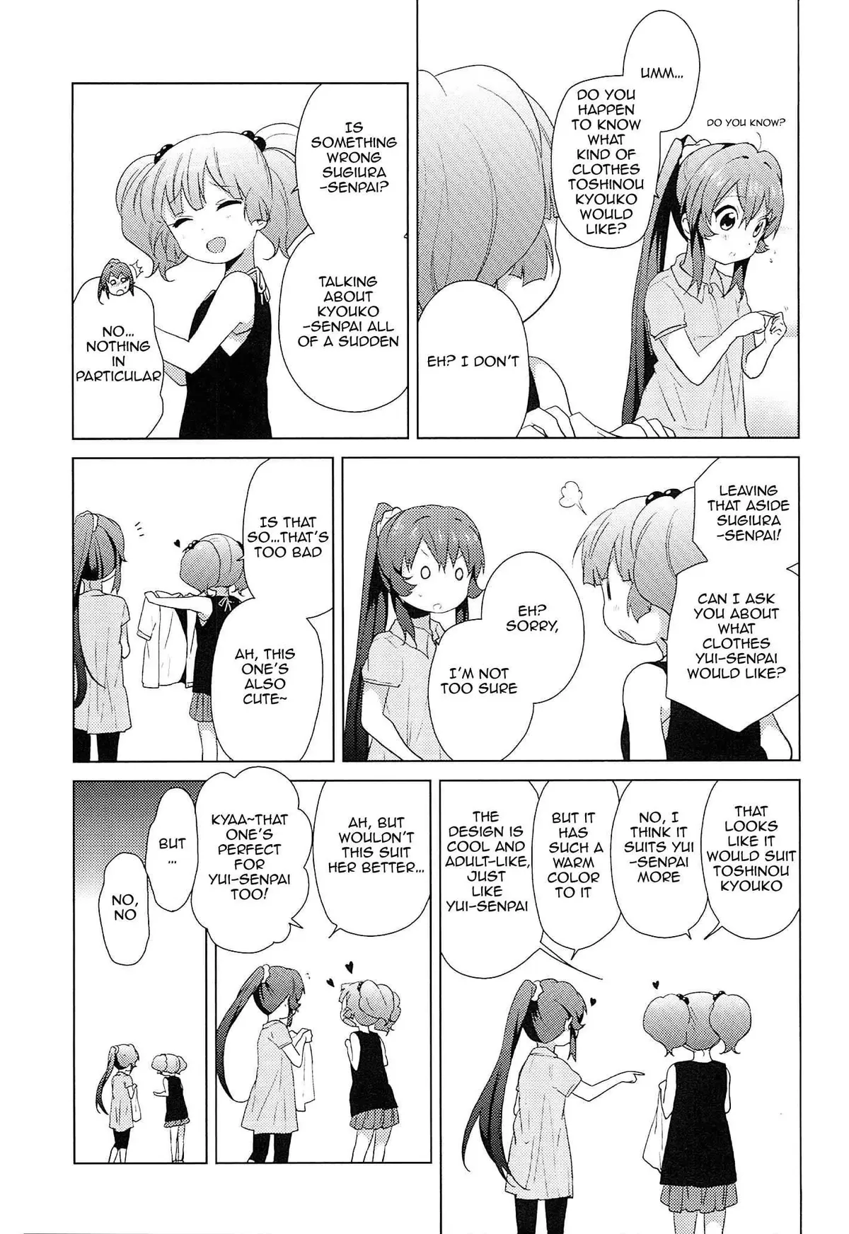 Read Yuru Yuri chapter 52.17 image 4 on Lezhin