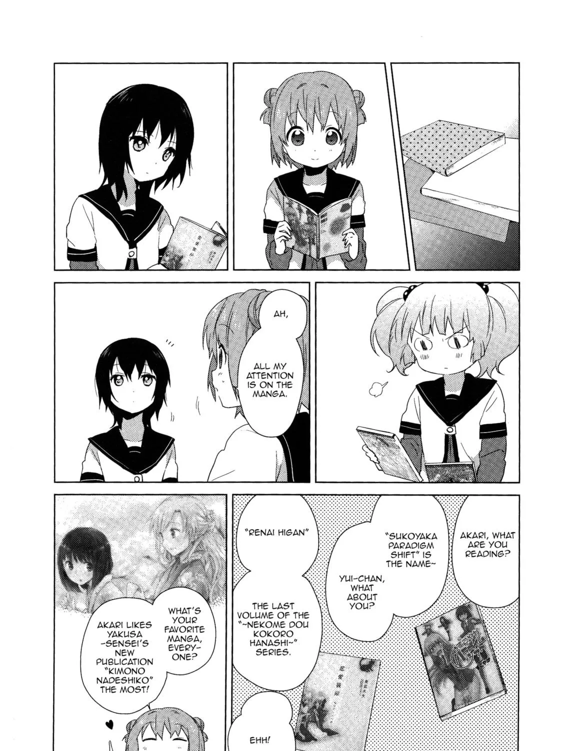 Read Yuru Yuri chapter 53.1 image 18 on Lezhin