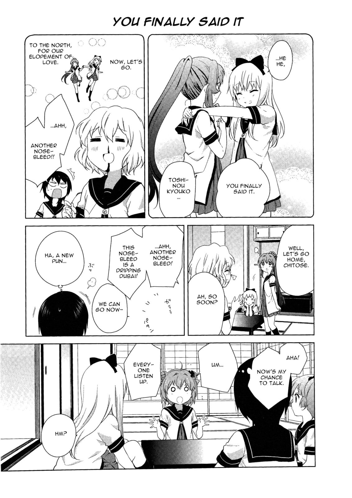 Read Yuru Yuri chapter 53 image 14 on Lezhin