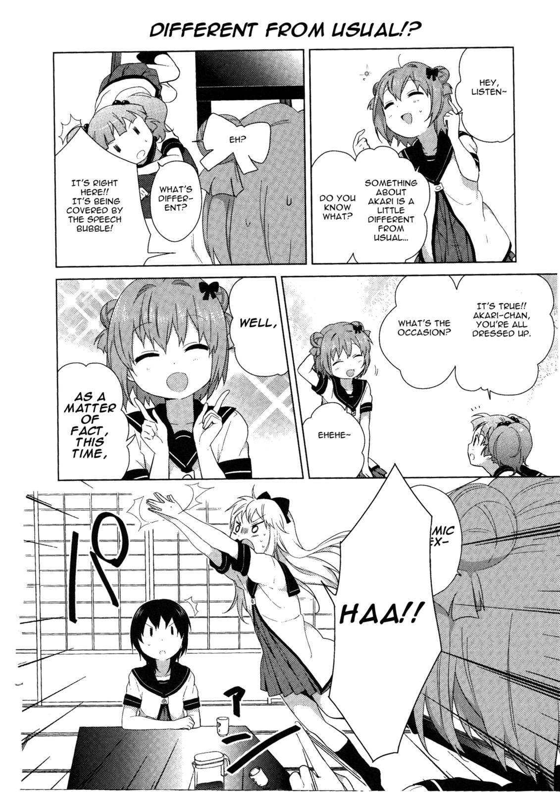 Read Yuru Yuri chapter 53 image 9 on Lezhin