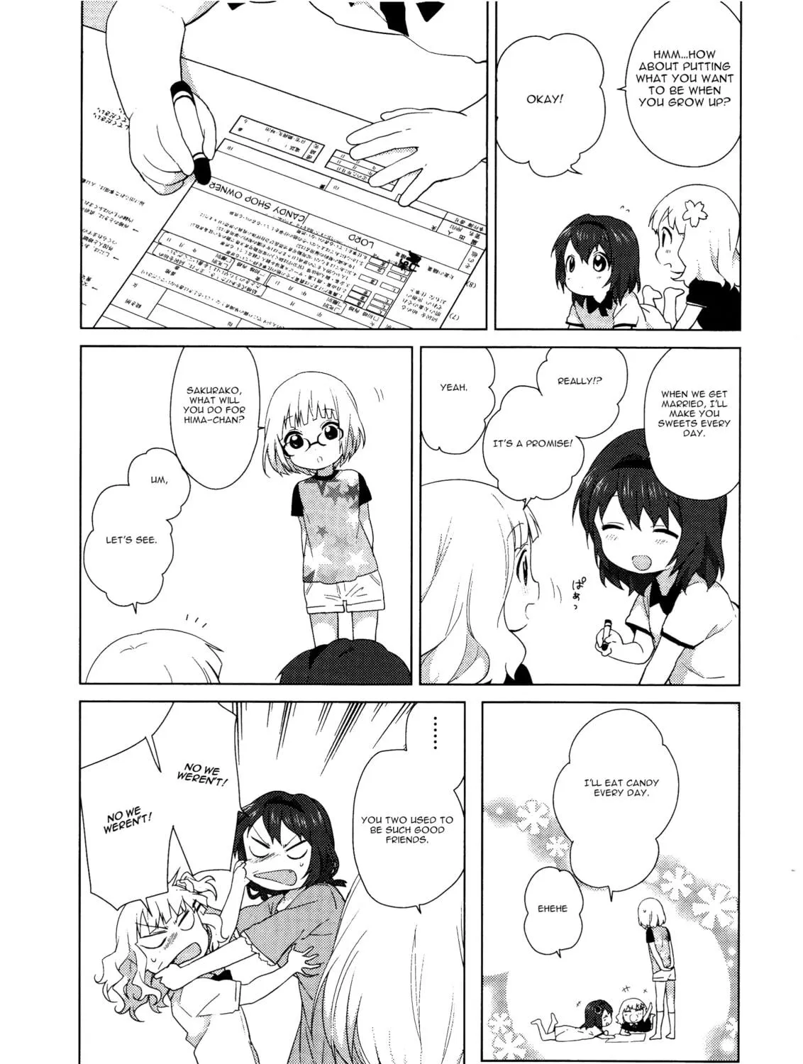Read Yuru Yuri chapter 54 image 16 on Lezhin