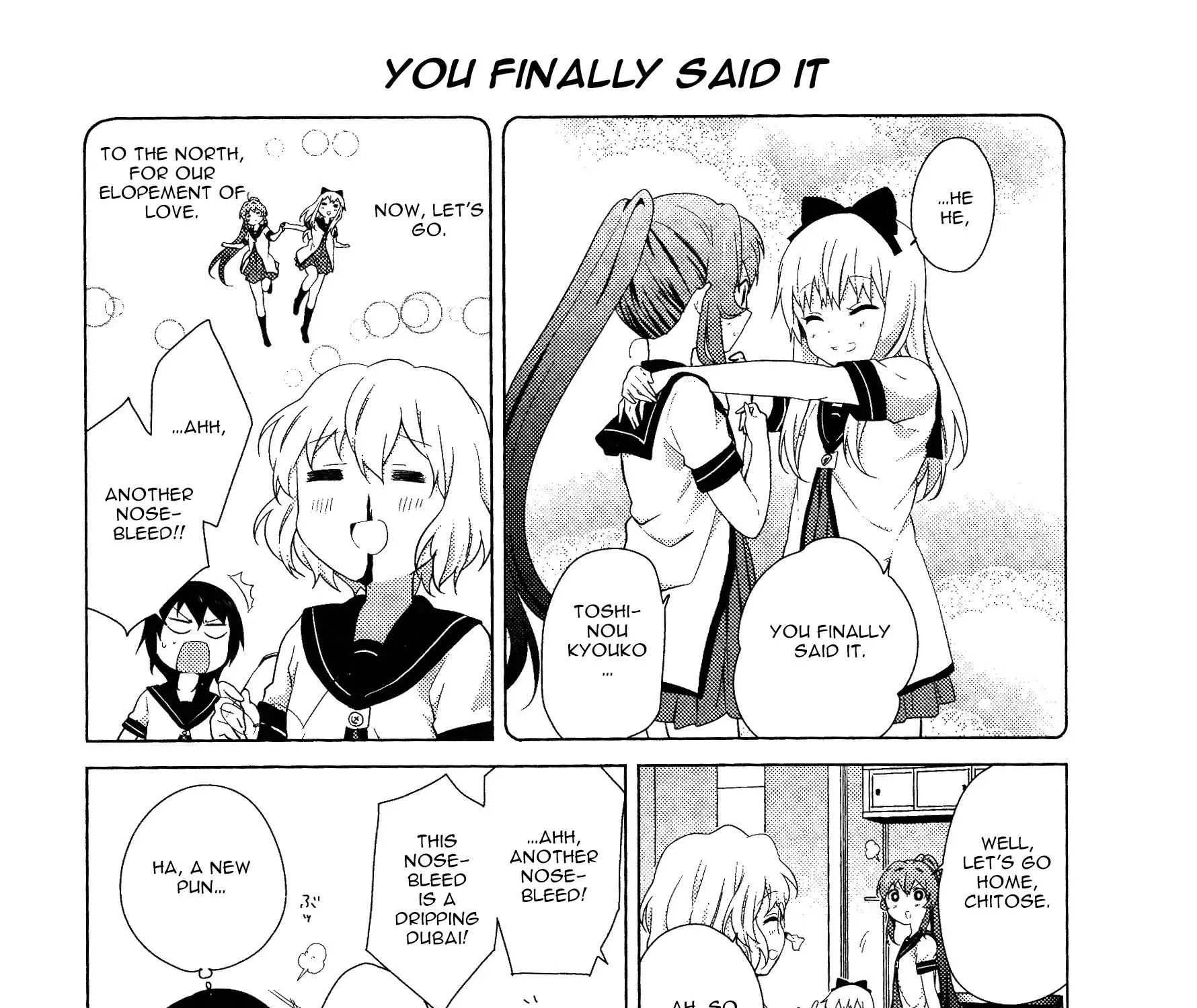 Read Yuru Yuri chapter 59.1 image 20 on Lezhin