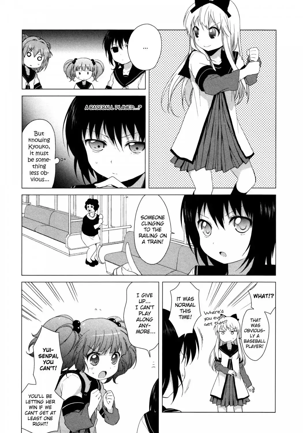 Read Yuru Yuri chapter 6.1 image 4 on Lezhin