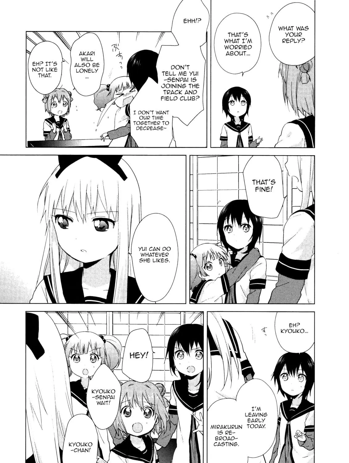 Read Yuru Yuri chapter 60 image 8 on Lezhin