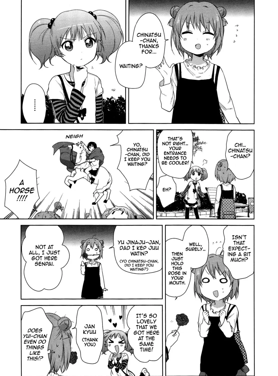 Read Yuru Yuri chapter 61.1 image 12 on Lezhin