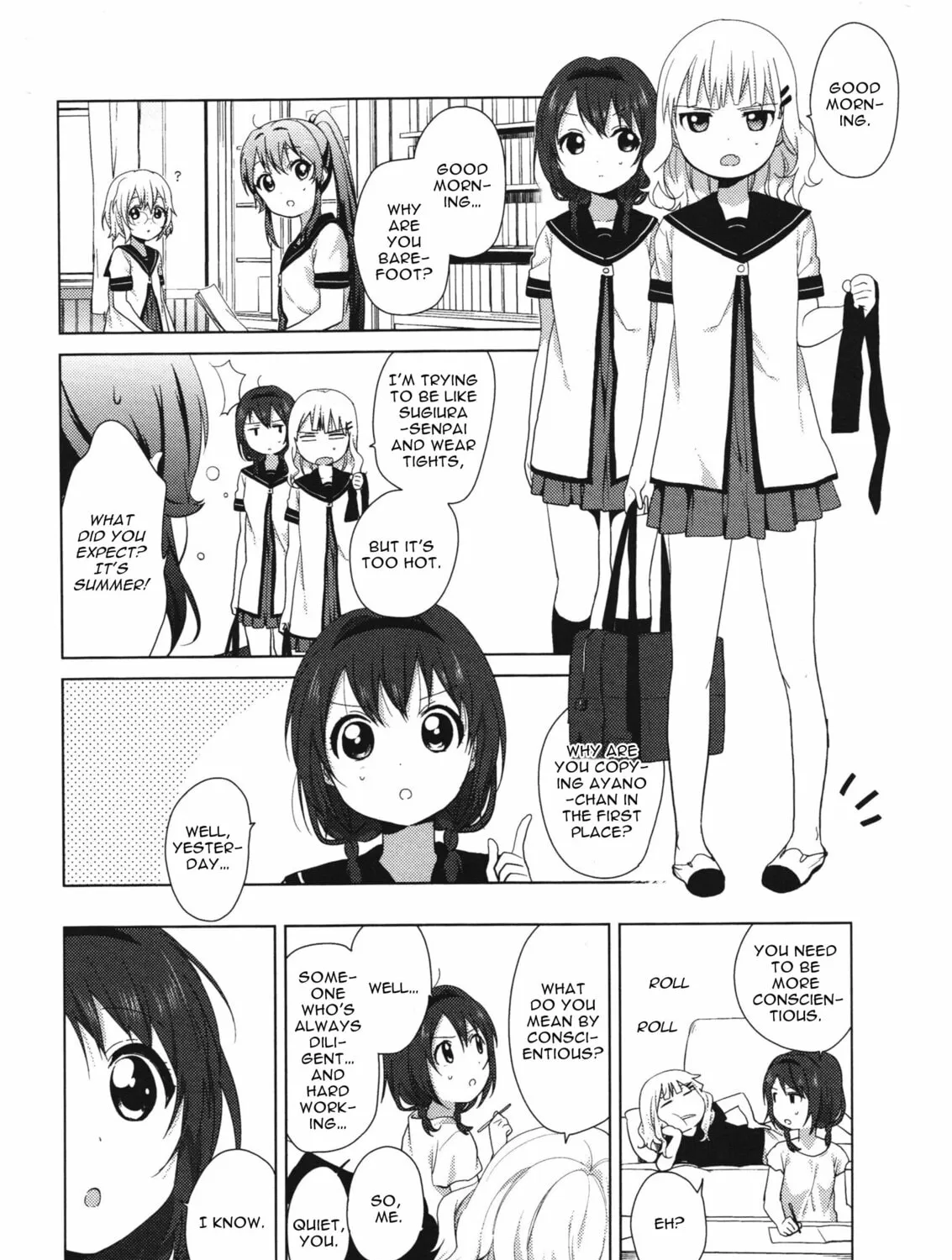 Read Yuru Yuri chapter 61.5 image 2 on Lezhin