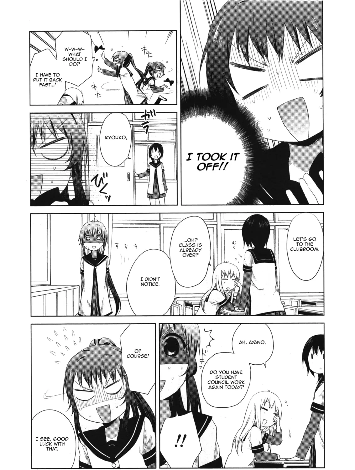 Read Yuru Yuri chapter 64 image 6 on Lezhin