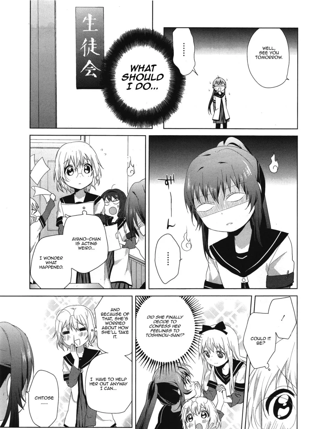 Read Yuru Yuri chapter 64 image 8 on Lezhin