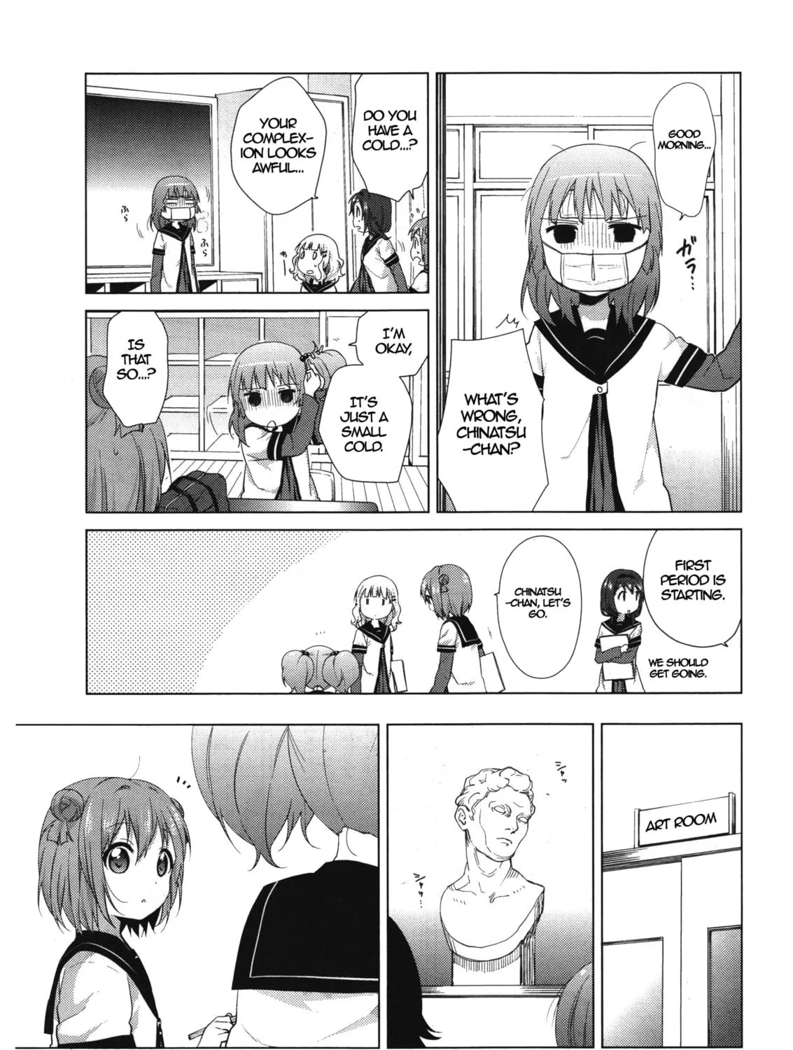 Read Yuru Yuri chapter 66 image 8 on Lezhin