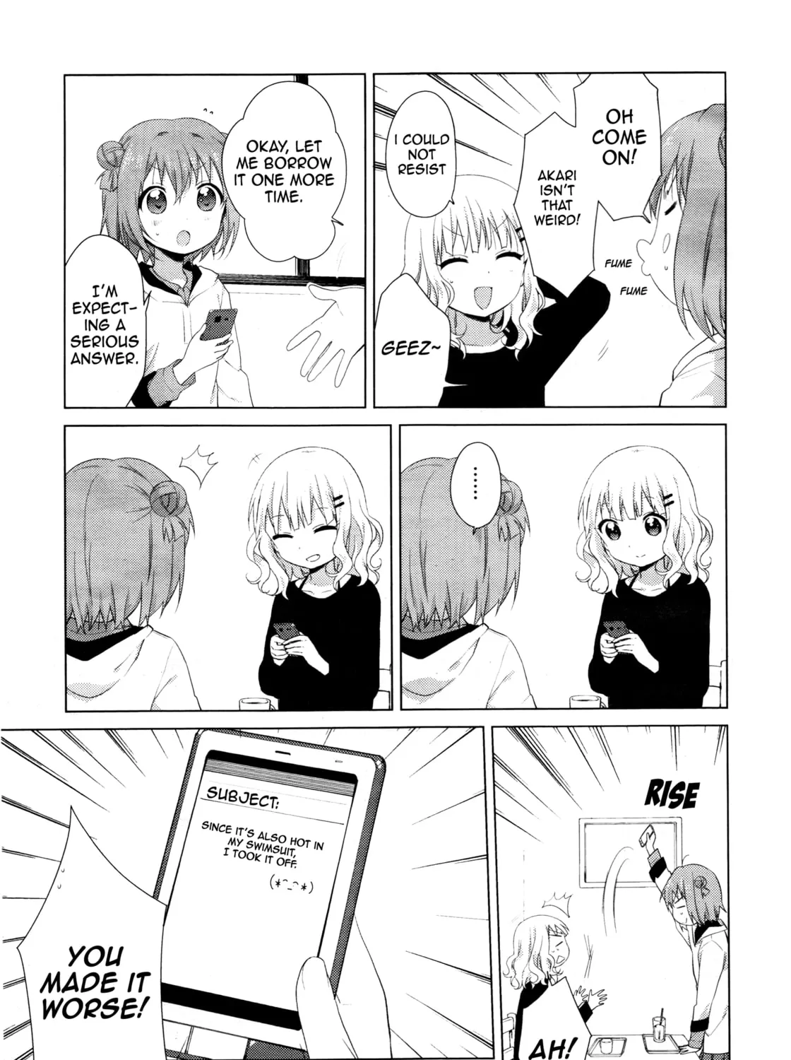 Read Yuru Yuri chapter 72 image 12 on Lezhin