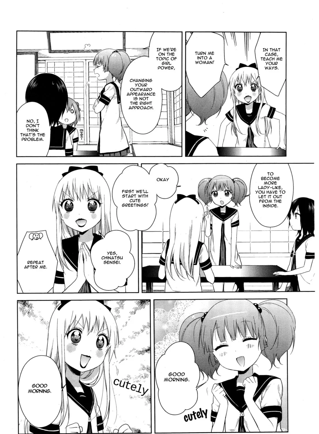 Read Yuru Yuri chapter 74 image 6 on Lezhin