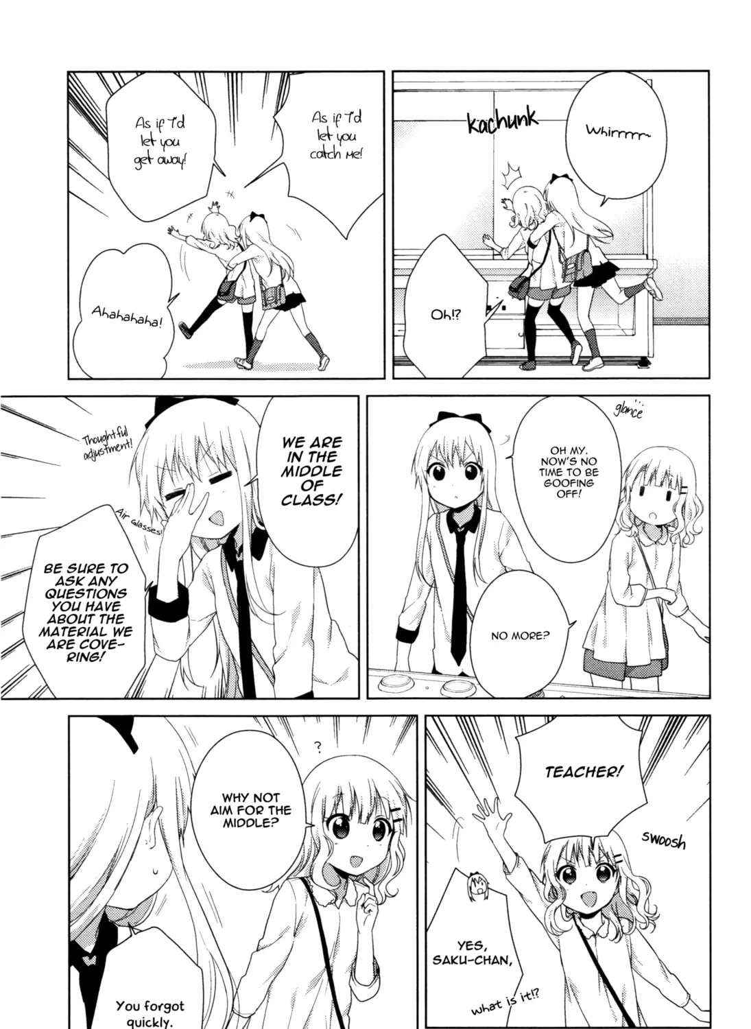 Read Yuru Yuri chapter 76 image 12 on Lezhin