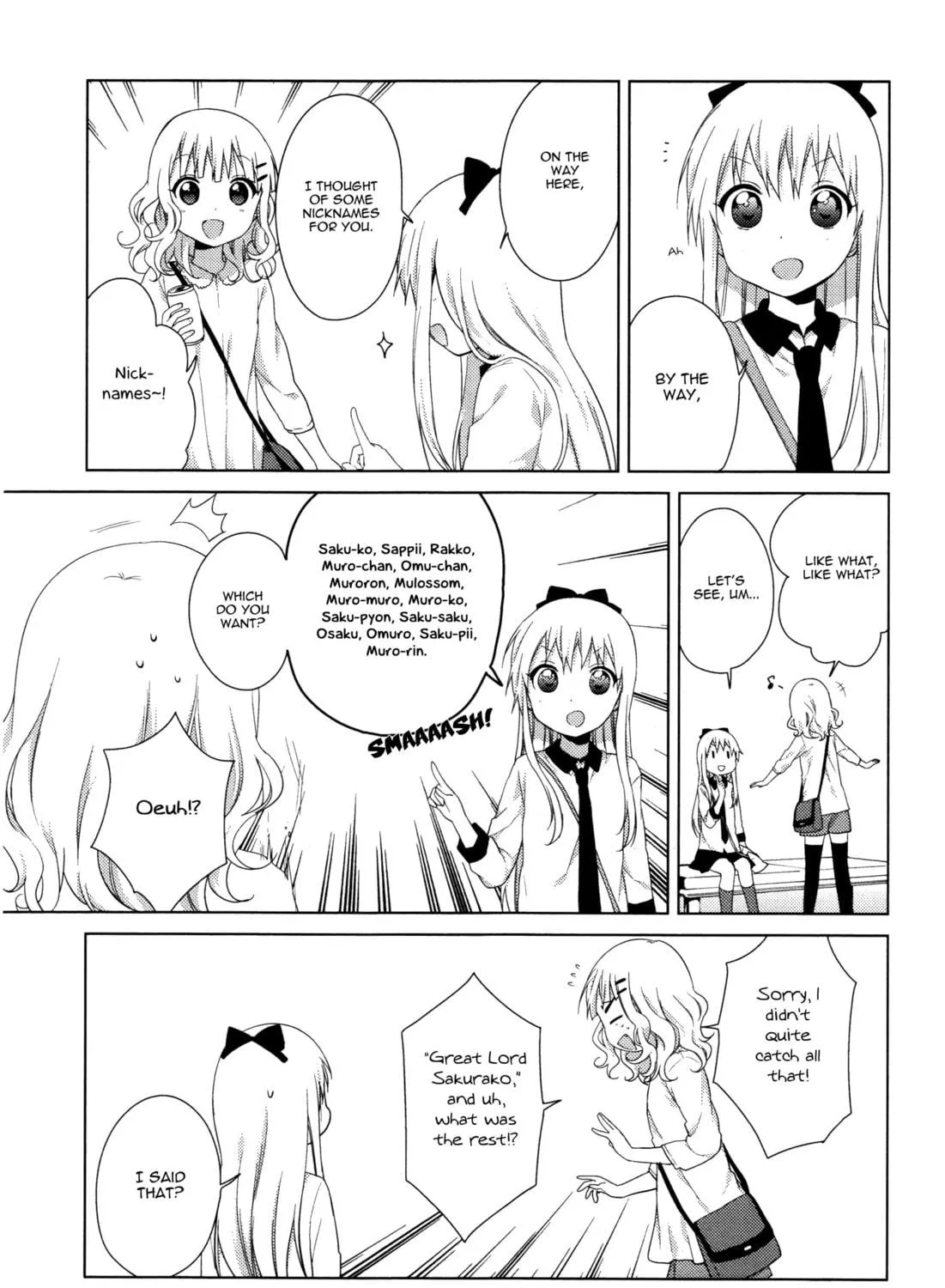 Read Yuru Yuri chapter 76 image 4 on Lezhin