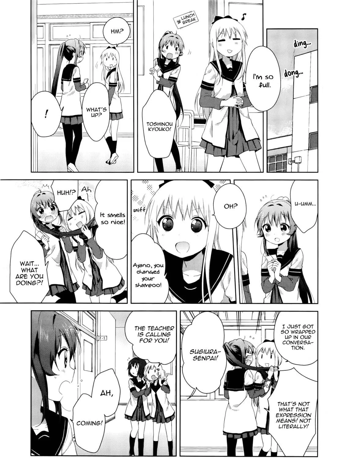 Read Yuru Yuri chapter 81 image 8 on Lezhin