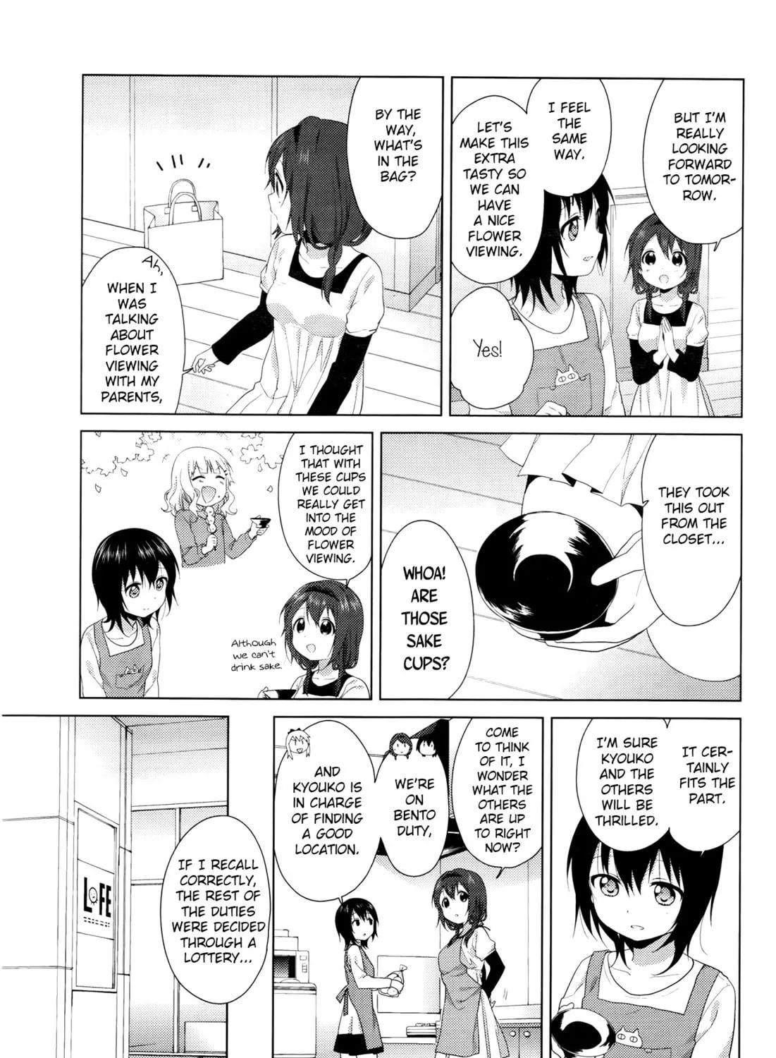 Read Yuru Yuri chapter 82 image 4 on Lezhin