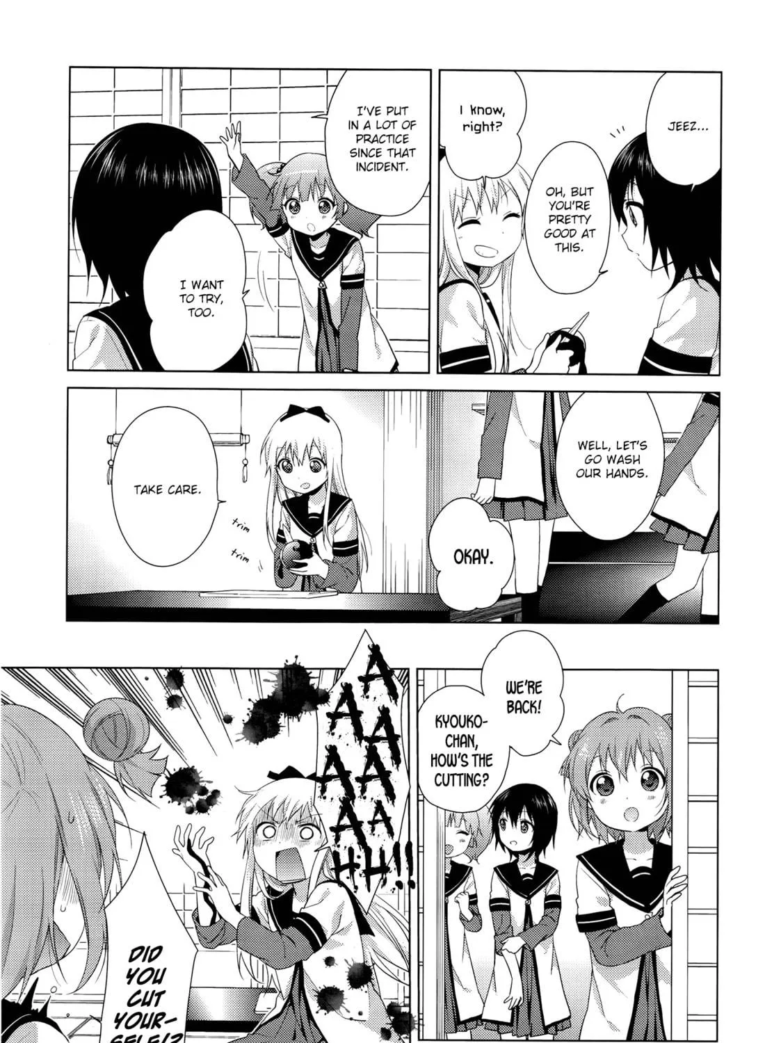 Read Yuru Yuri chapter 88 image 8 on Lezhin