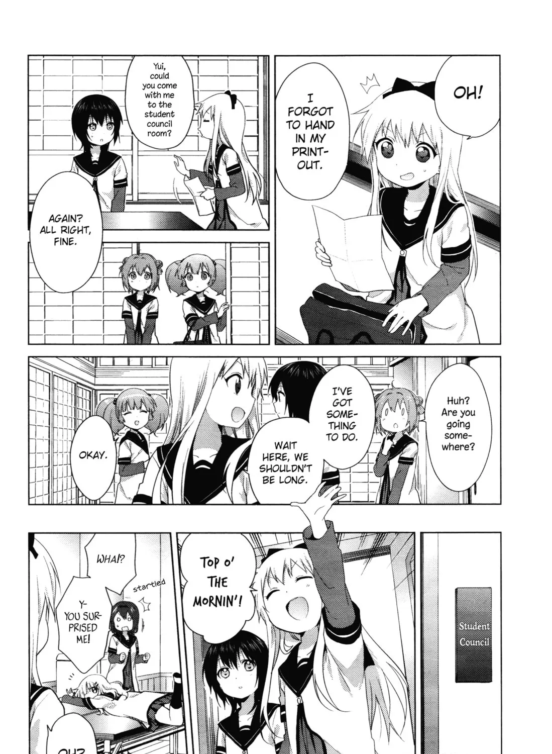Read Yuru Yuri chapter 95 image 2 on Lezhin