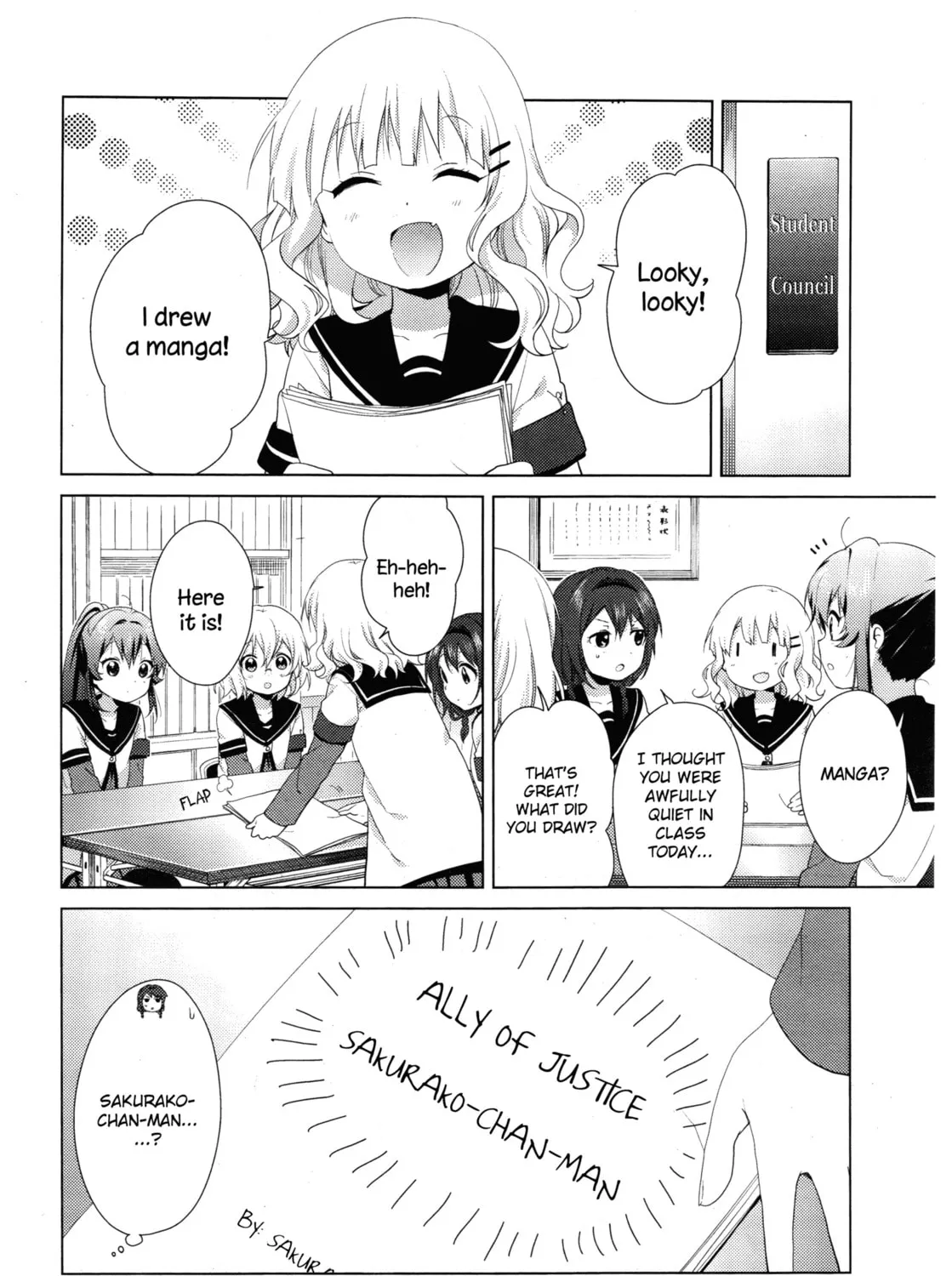 Read Yuru Yuri chapter 97 image 2 on Lezhin