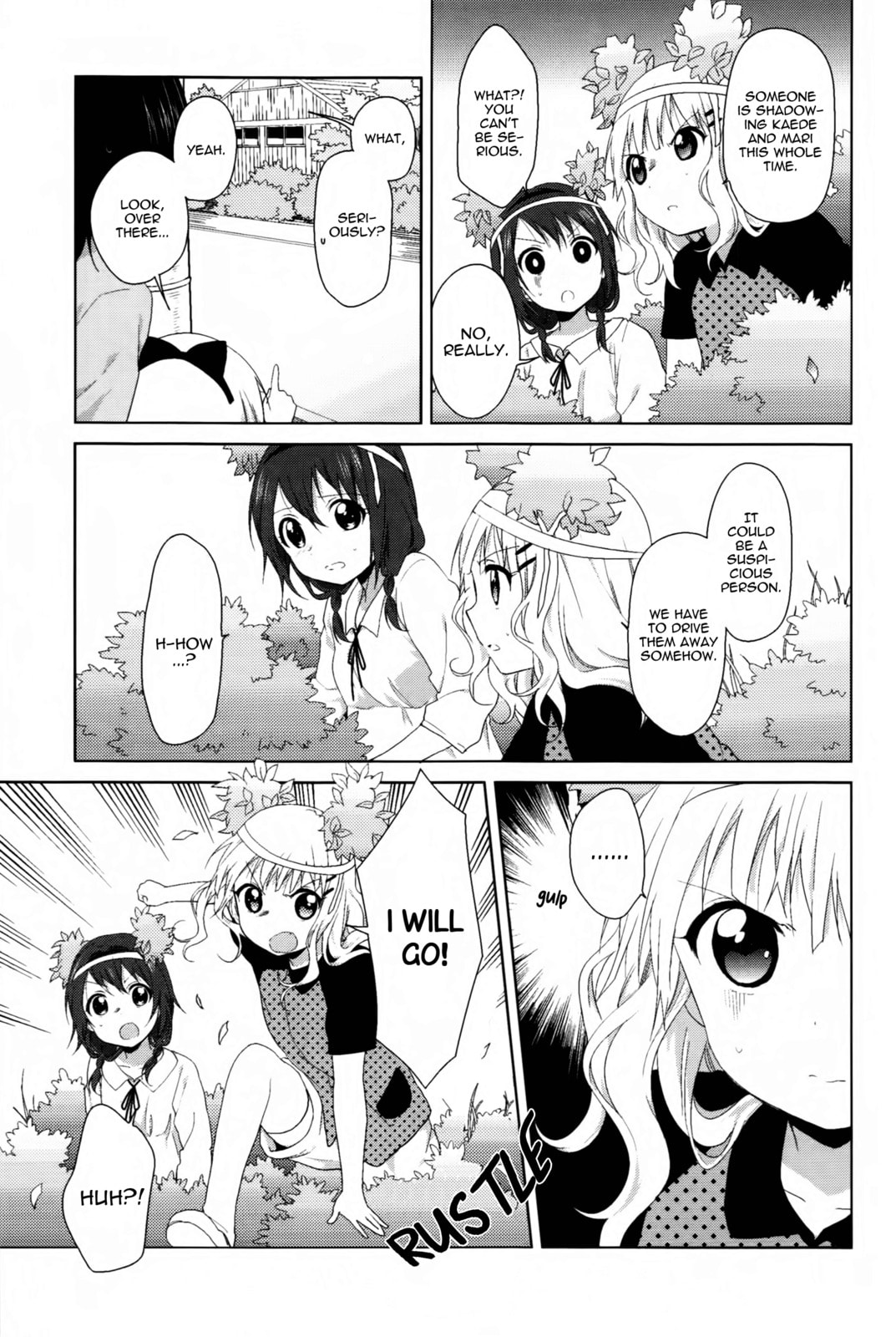 Read Yuruyuri (Colored) chapter 0.3 image 11 on Lezhin