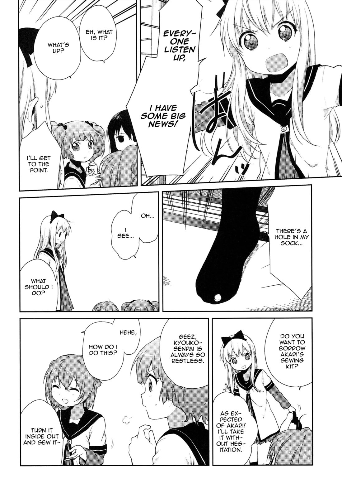 Read Yuruyuri (Colored) chapter 0.9 image 1 on Lezhin