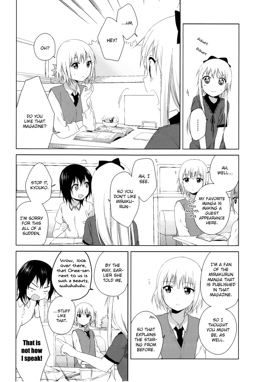Read Yuruyuri (Colored) chapter 0 image 8 on Lezhin