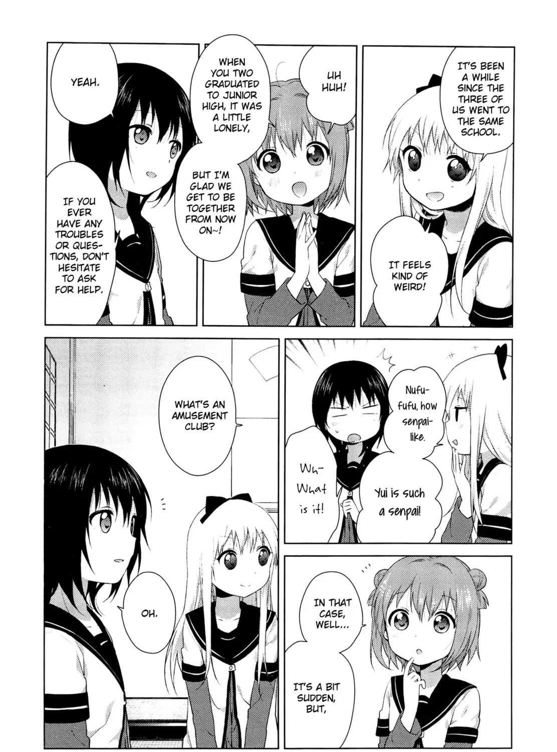 Read Yuruyuri (Colored) chapter 1.6 image 4 on Lezhin