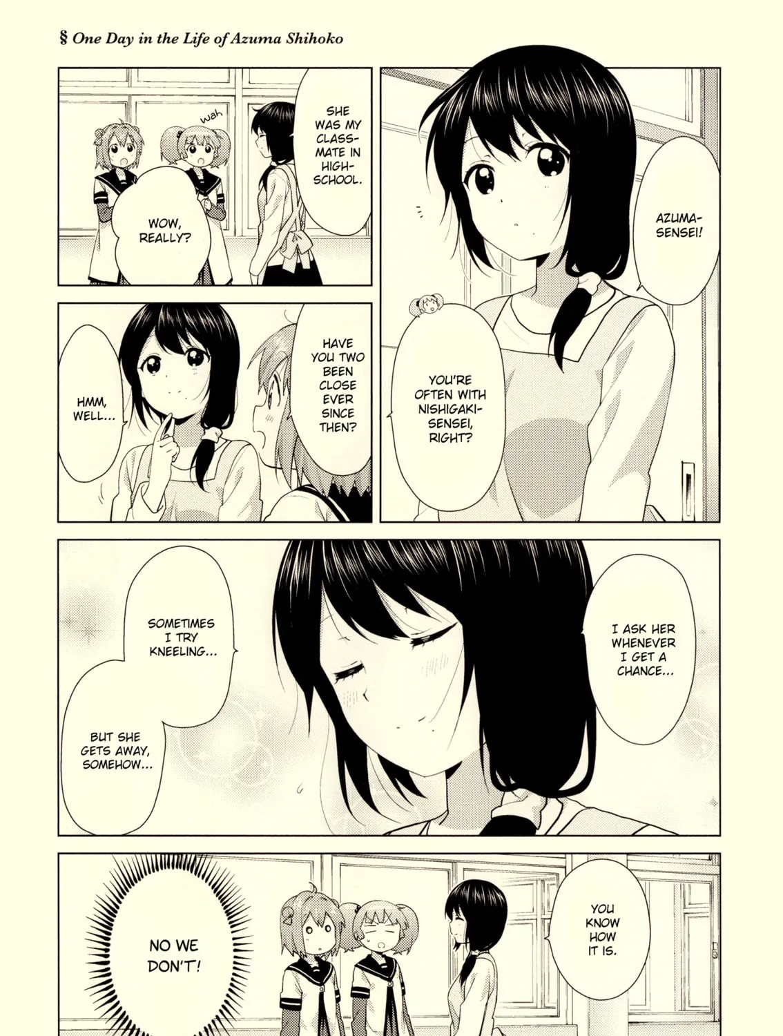 Read Yuruyuri (Colored) chapter 108.5 image 14 on Lezhin