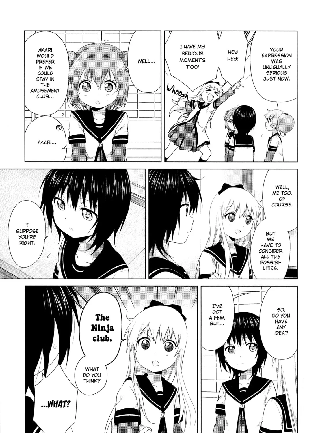 Read Yuruyuri (Colored) chapter 108 image 4 on Lezhin