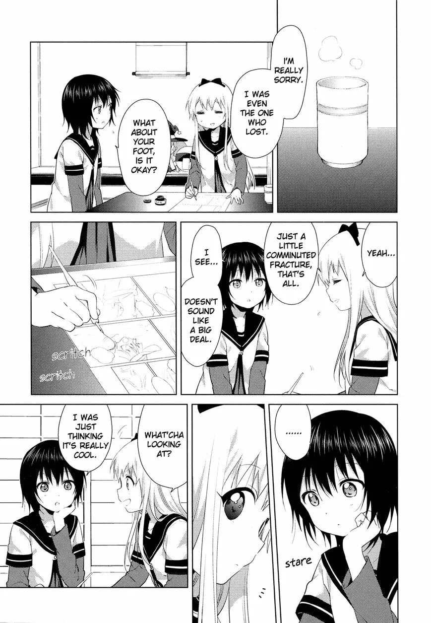 Read Yuruyuri (Colored) chapter 109 image 4 on Lezhin