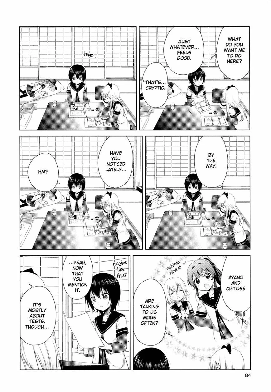 Read Yuruyuri (Colored) chapter 109 image 9 on Lezhin