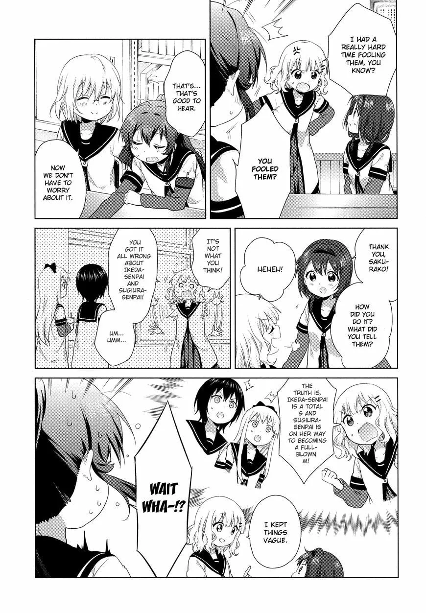 Read Yuruyuri (Colored) chapter 112 image 11 on Lezhin