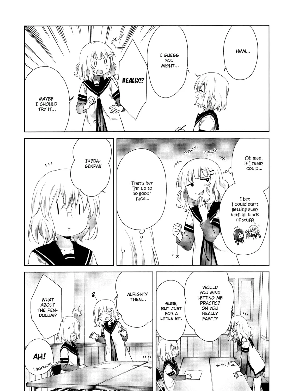 Read Yuruyuri (Colored) chapter 121 image 4 on Lezhin