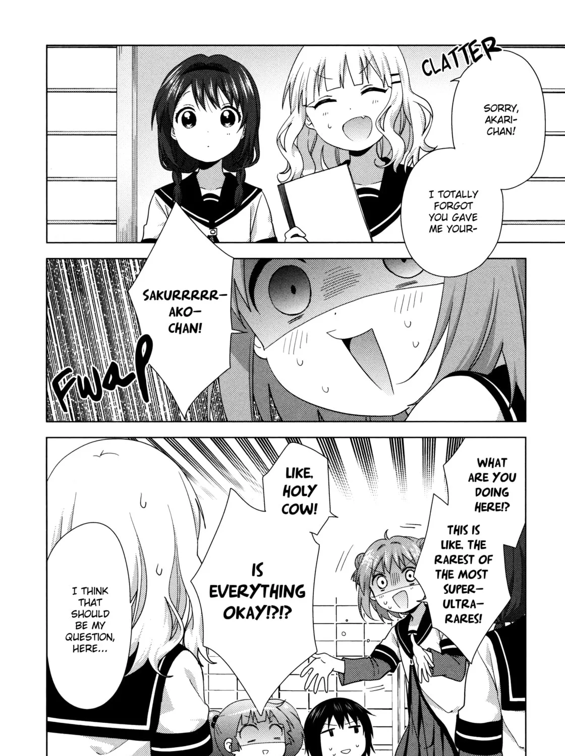 Read Yuruyuri (Colored) chapter 129 image 22 on Lezhin