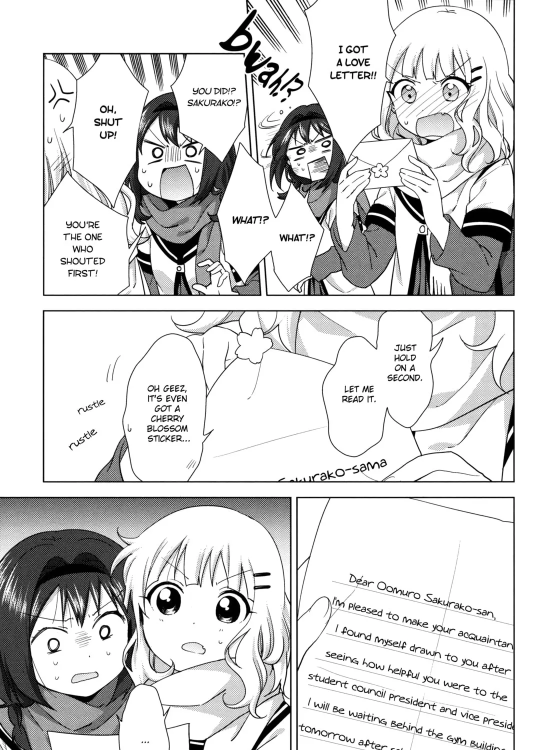 Read Yuruyuri (Colored) chapter 133 image 4 on Lezhin