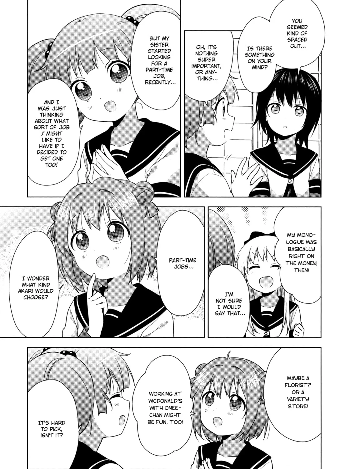 Read Yuruyuri (Colored) chapter 135 image 4 on Lezhin