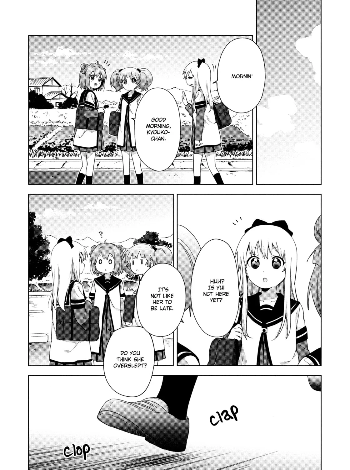 Read Yuruyuri (Colored) chapter 144 image 2 on Lezhin