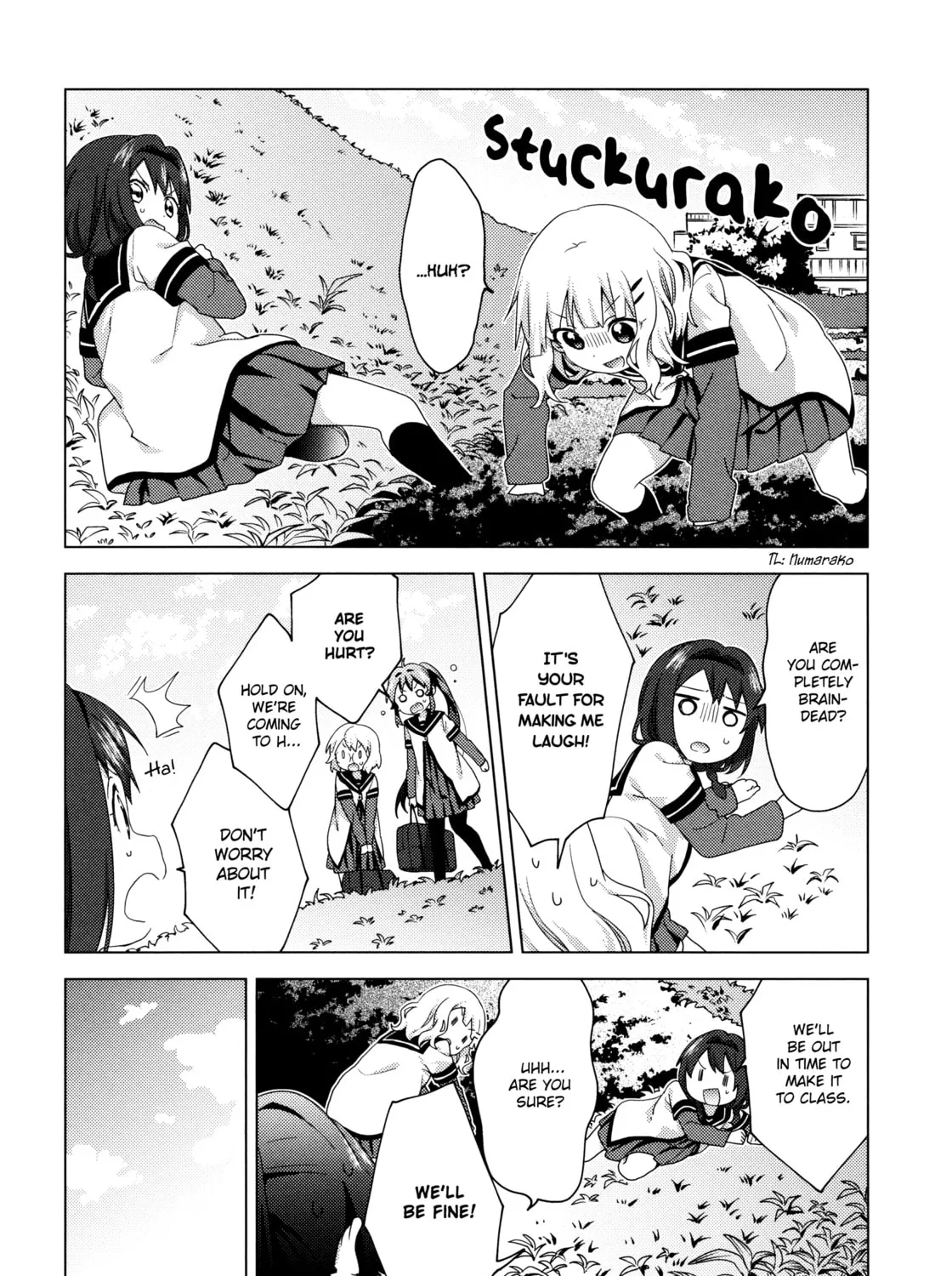 Read Yuruyuri (Colored) chapter 145 image 8 on Lezhin