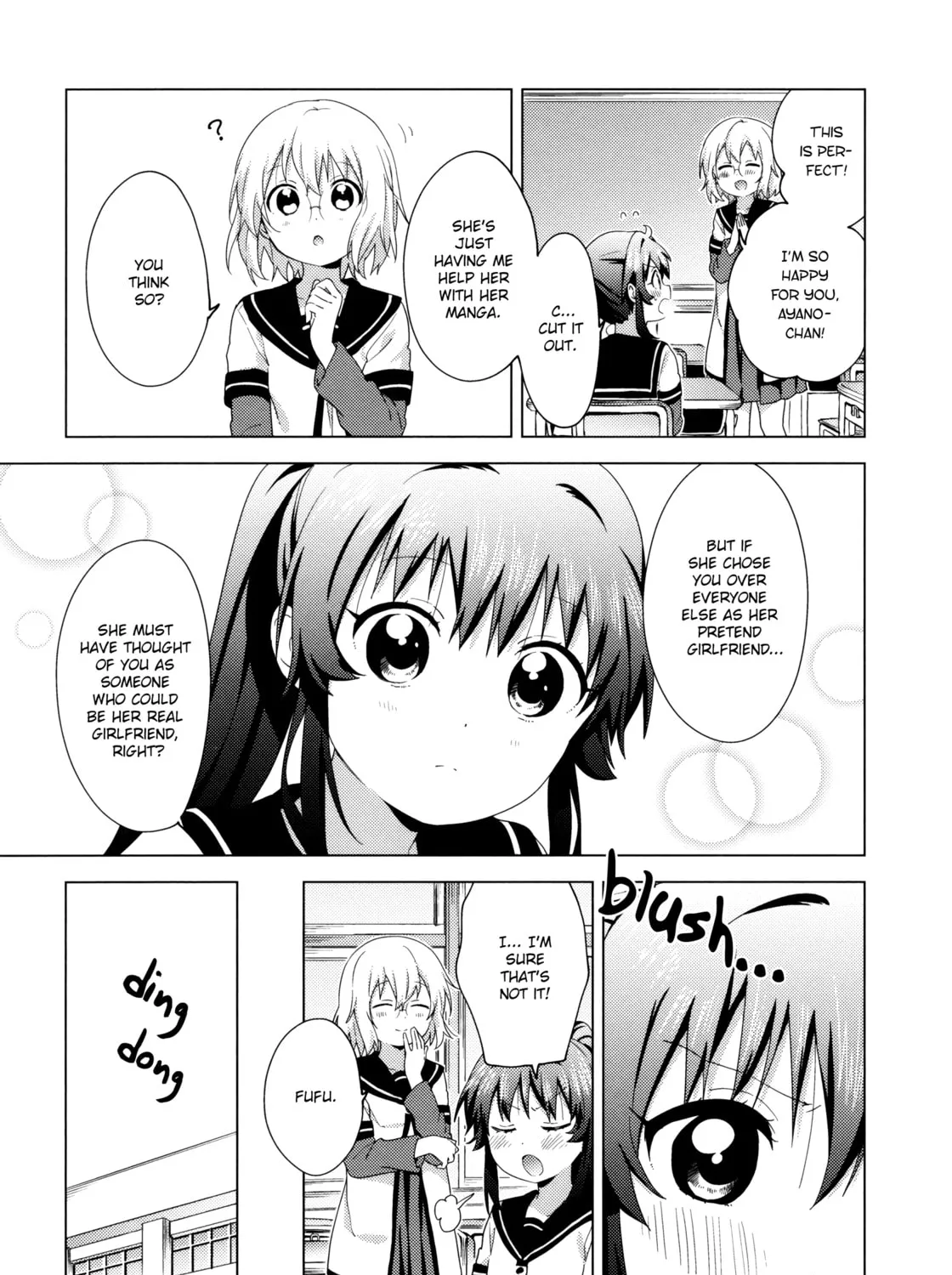 Read Yuruyuri (Colored) chapter 147 image 8 on Lezhin