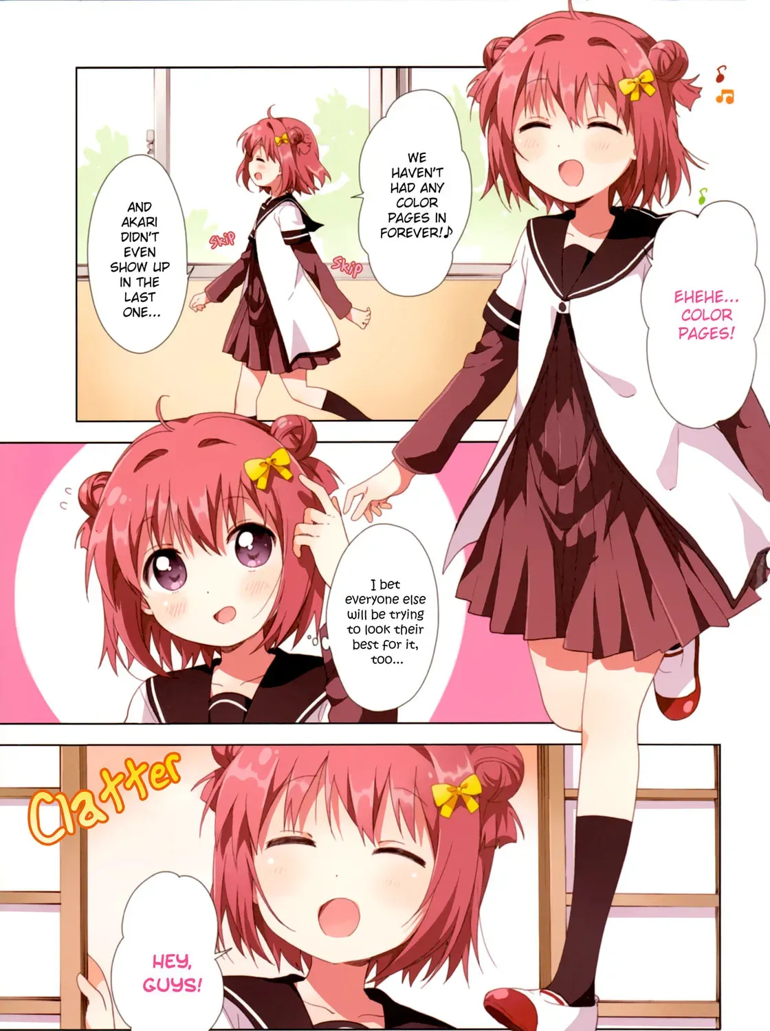 Read Yuruyuri (Colored) chapter 15.3 image 8 on Lezhin