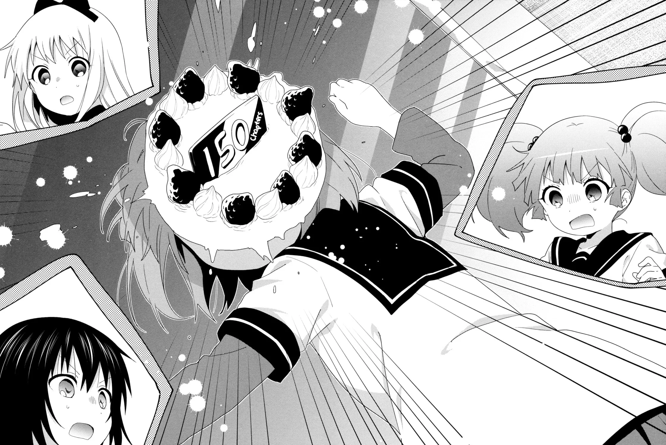 Read Yuruyuri (Colored) chapter 150 image 6 on Lezhin
