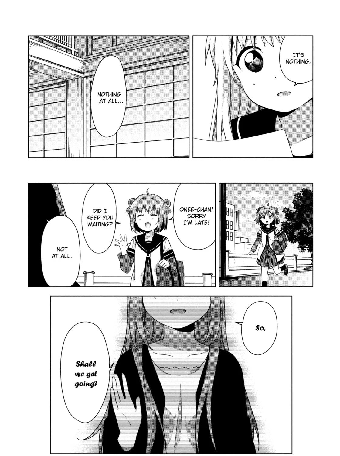 Read Yuruyuri (Colored) chapter 155 image 22 on Lezhin
