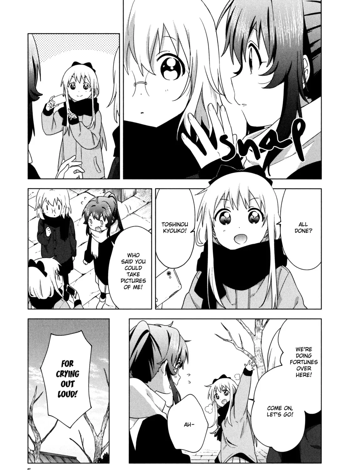 Read Yuruyuri (Colored) chapter 158.5 image 8 on Lezhin