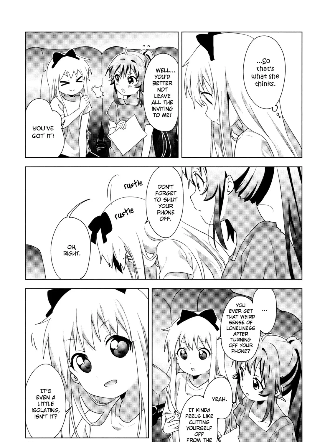 Read Yuruyuri (Colored) chapter 158 image 8 on Lezhin