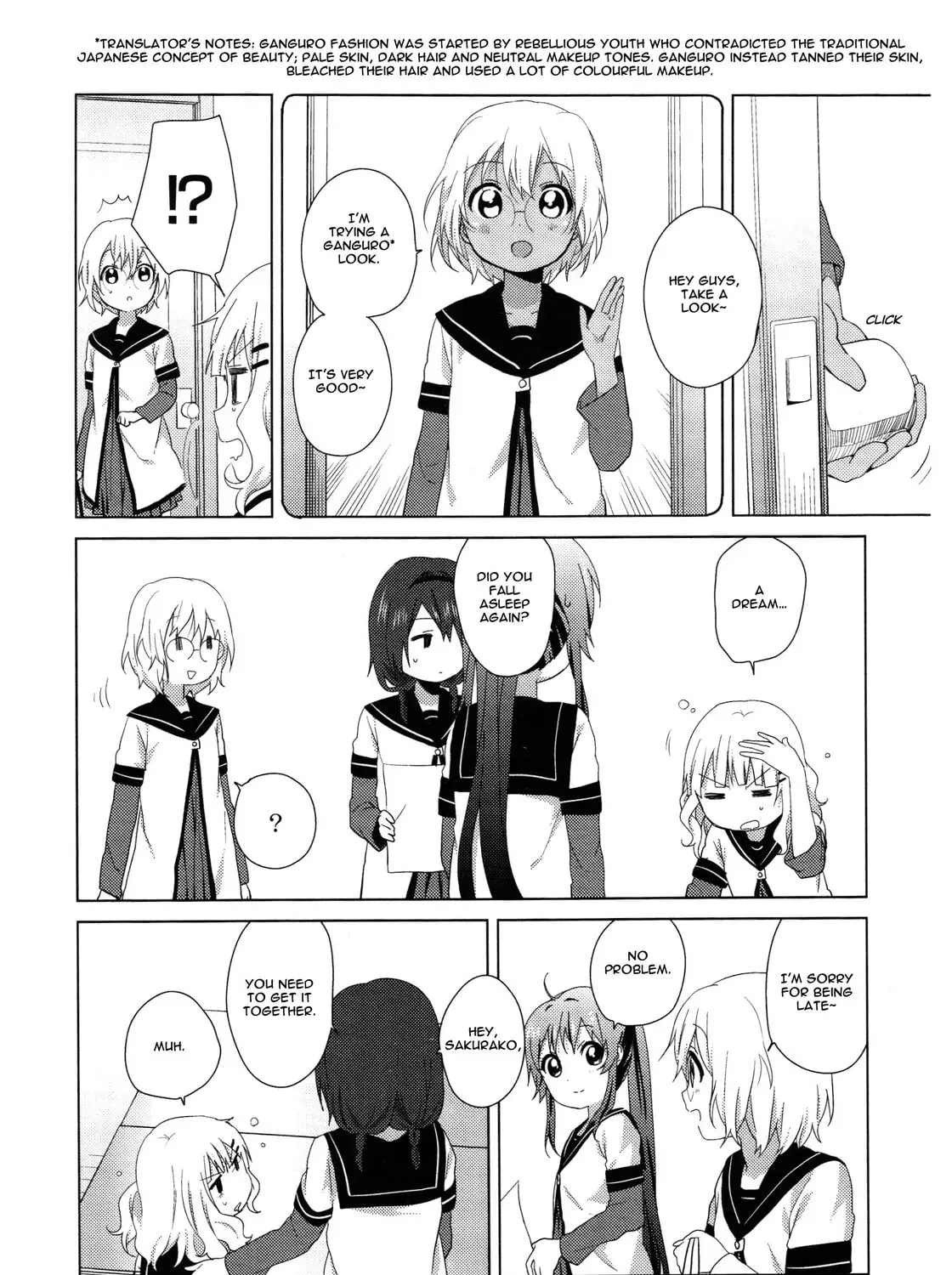 Read Yuruyuri (Colored) chapter 16.1 image 18 on Lezhin
