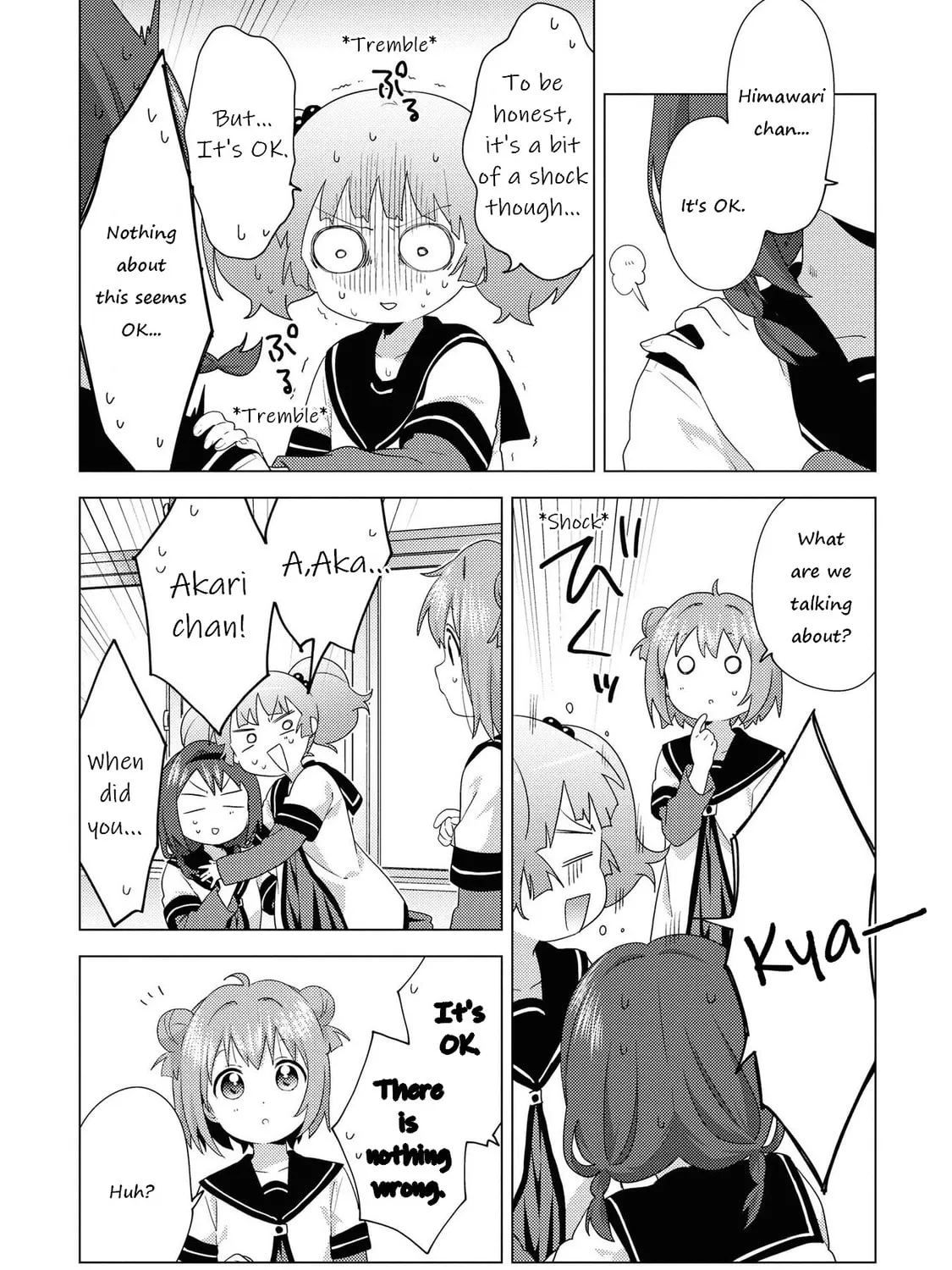 Read Yuruyuri (Colored) chapter 163 image 14 on Lezhin